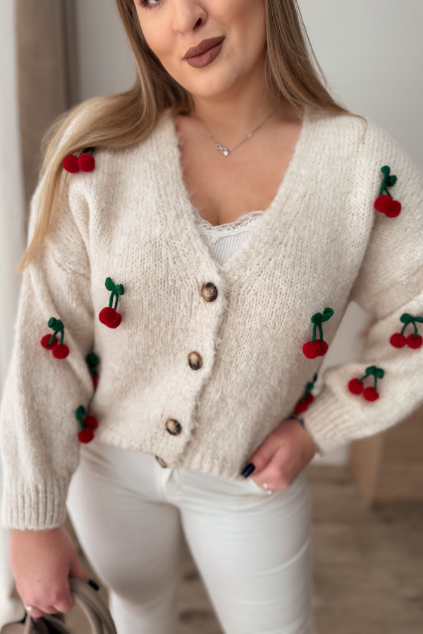 Sweter w wisienki 3D Cherries 6