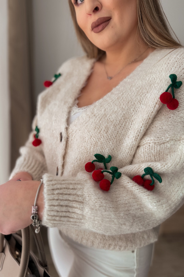 Sweter w wisienki 3D Cherries 10