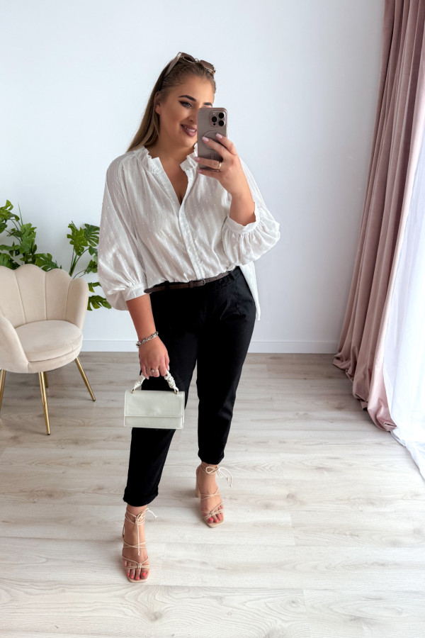 Spodnie mom-fit Maya - czarne 2