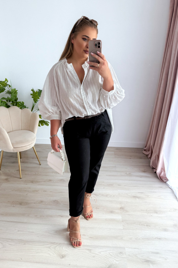 Spodnie mom-fit Maya - czarne 7