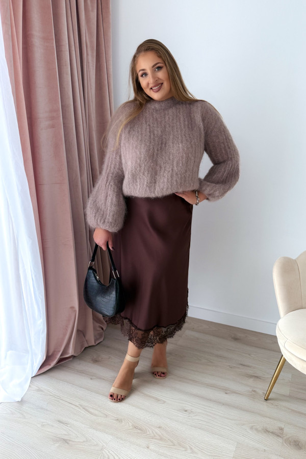 Sweter 81% kid moher Willow - fango 13